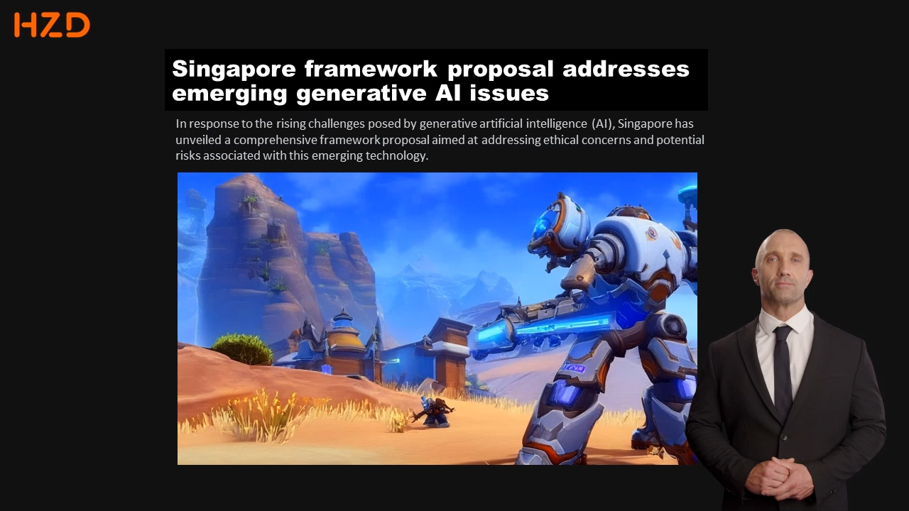 Singapore framework proposal addresses emerging generative AI issues