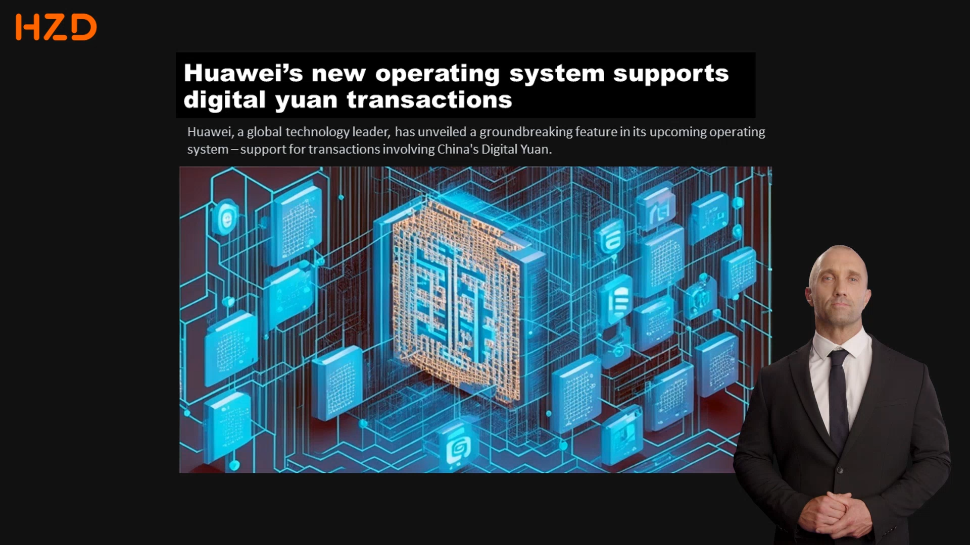 Huawei’s new operating system supports digital yuan transactions